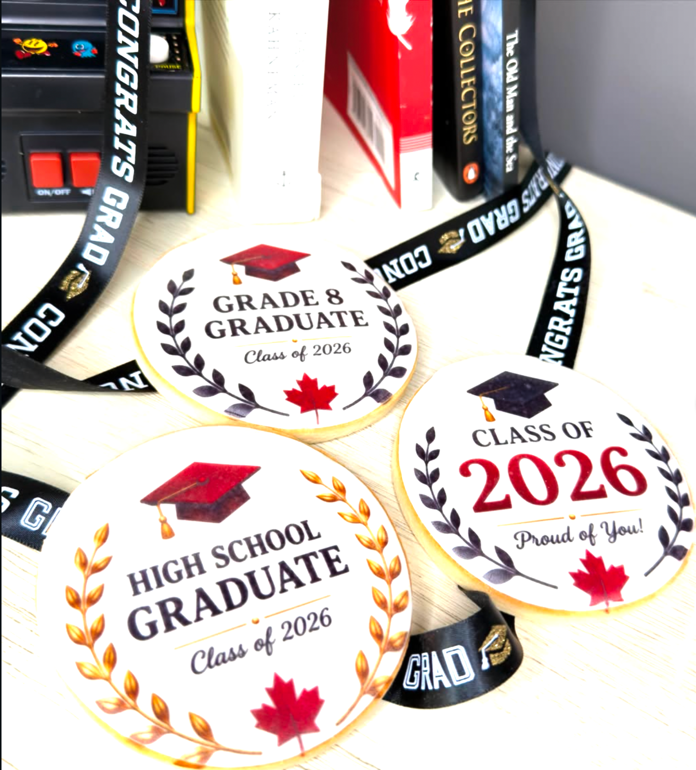 Printed Sugar – graduation custom cookies 2026